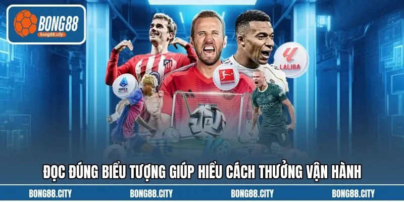 Đọc đúng biểu tượng giúp hiểu cách thưởng vận hành